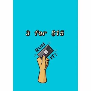 3 for $15.00 ENDS HERE